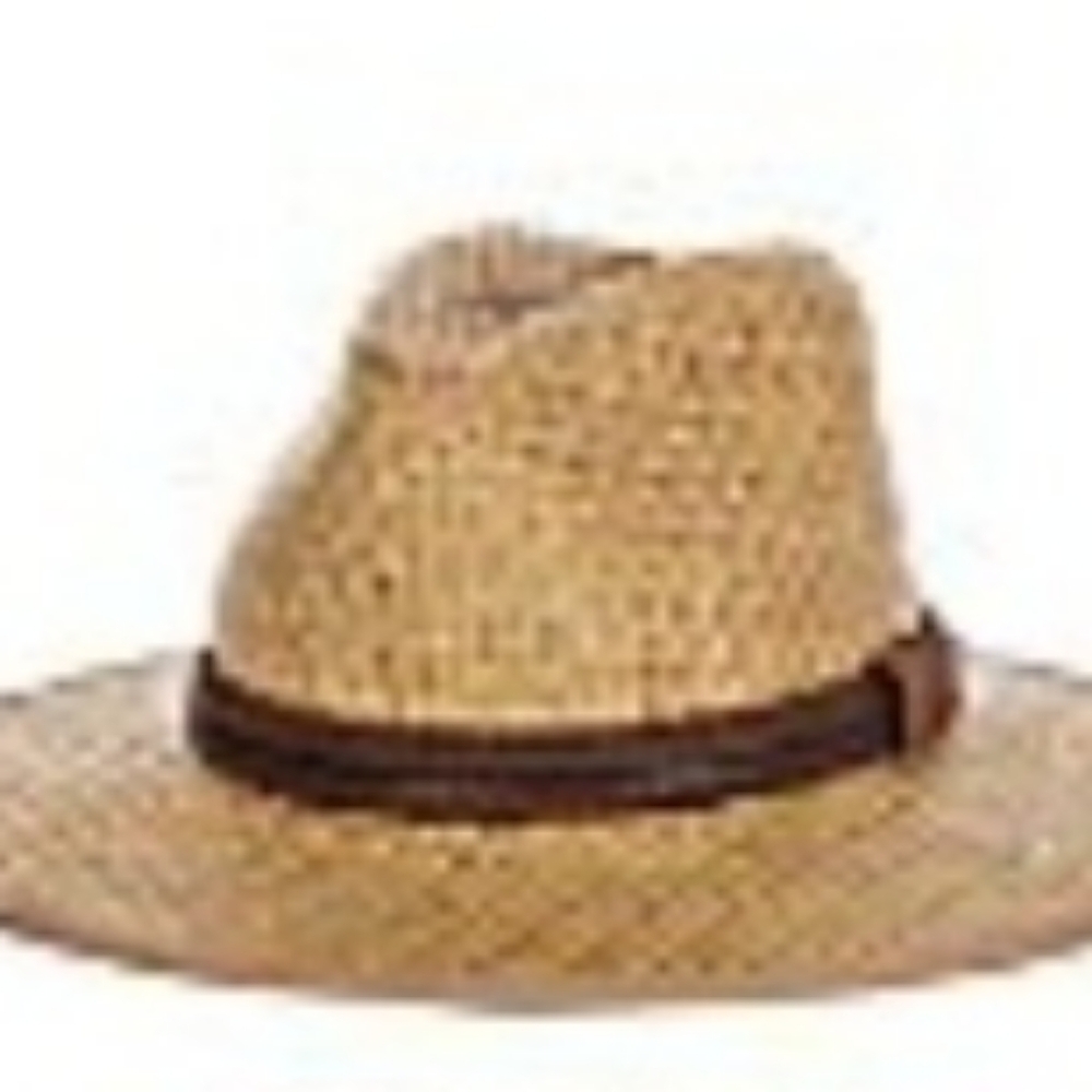 Tan Straw Fedora
